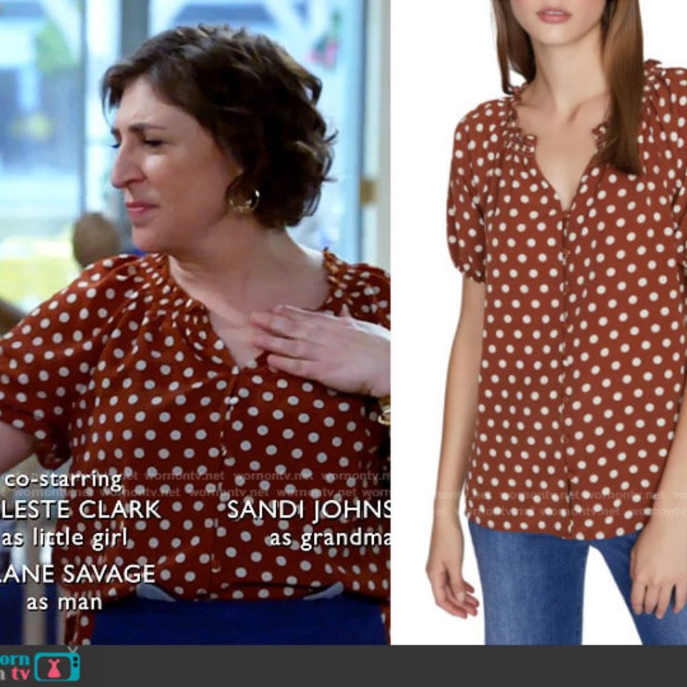 Sanctuary Westside Dot Blouse